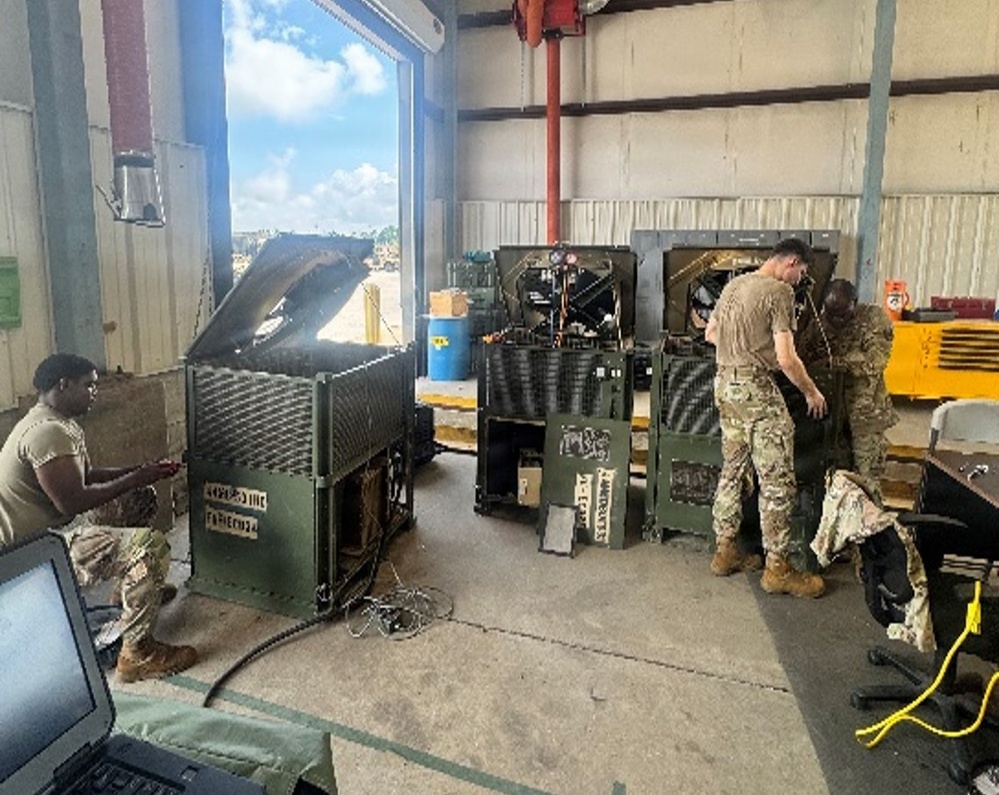 LAR training and troubleshooting with the 531st Hospital Center