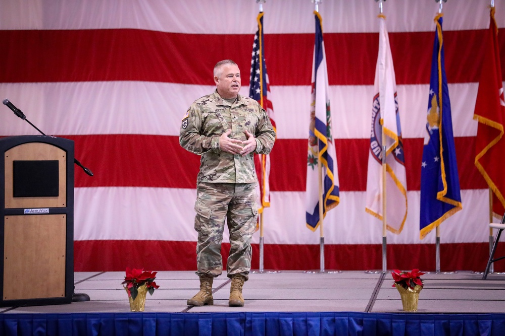 Gen. Holt Addresses WVNG Service Members During 389th Birthday Celebration