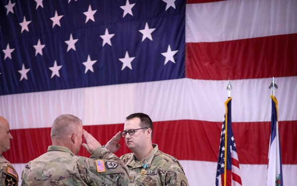 Maj. John Ivester Awarded Army Commendation Medal