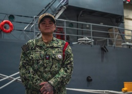 Boatswain’s Mate First Class Dyamond Khammanivong