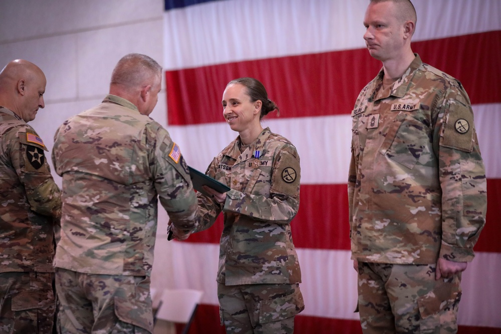 Maj. Brittany Watson Awarded Meritorious Service Medal