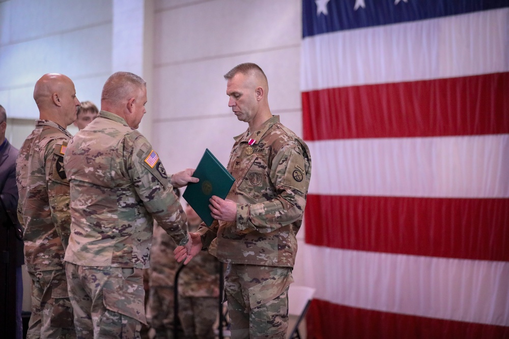 Col. David Watson Awarded Meritorious Service Medal