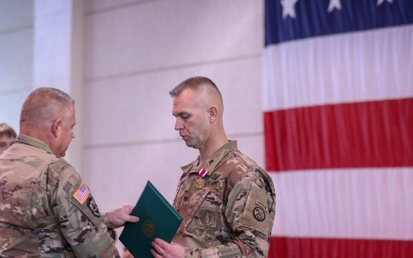 Col. David Watson Awarded Meritorious Service Medal