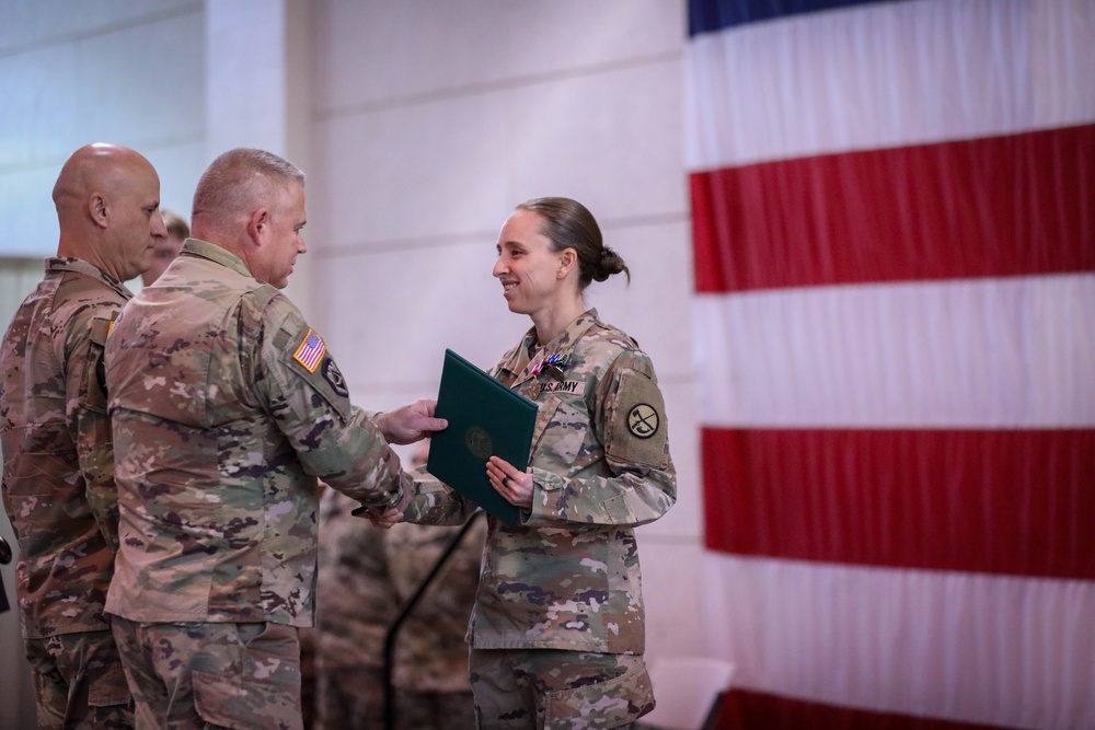 Maj. Brittany Watson Awarded Army Achievement Medal