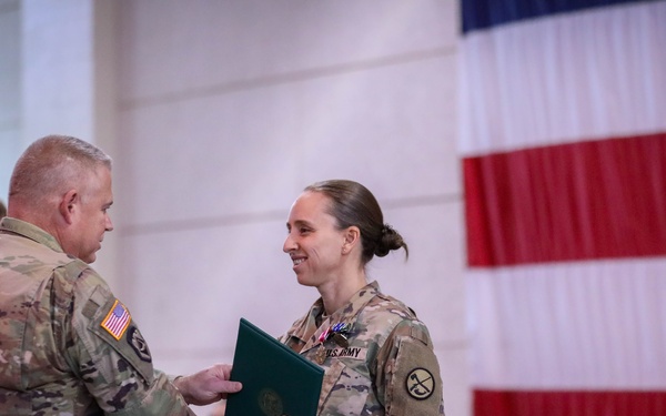 Maj. Brittany Watson Awarded Army Achievement Medal