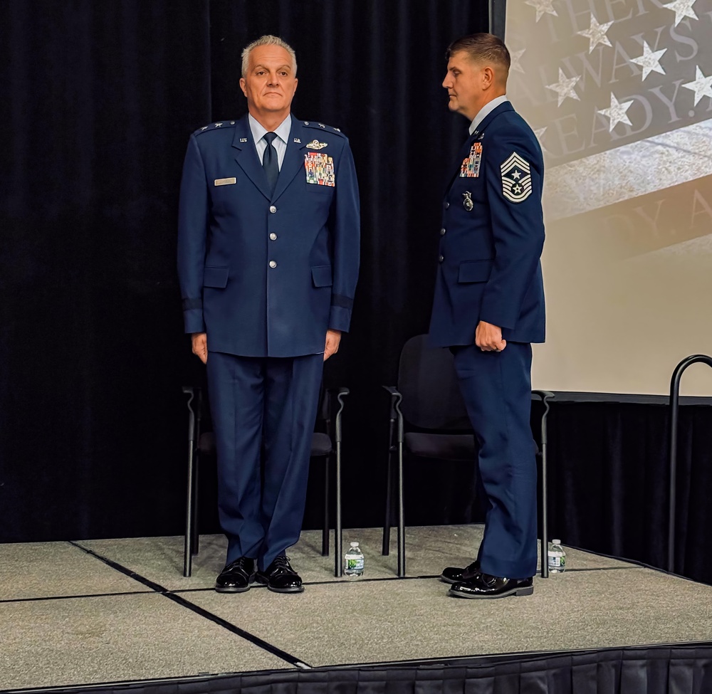 Ohio Air National Guard state command chief retires after 29 years