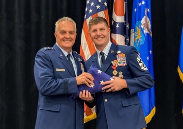 Ohio Air National Guard state command chief retires after 29 years