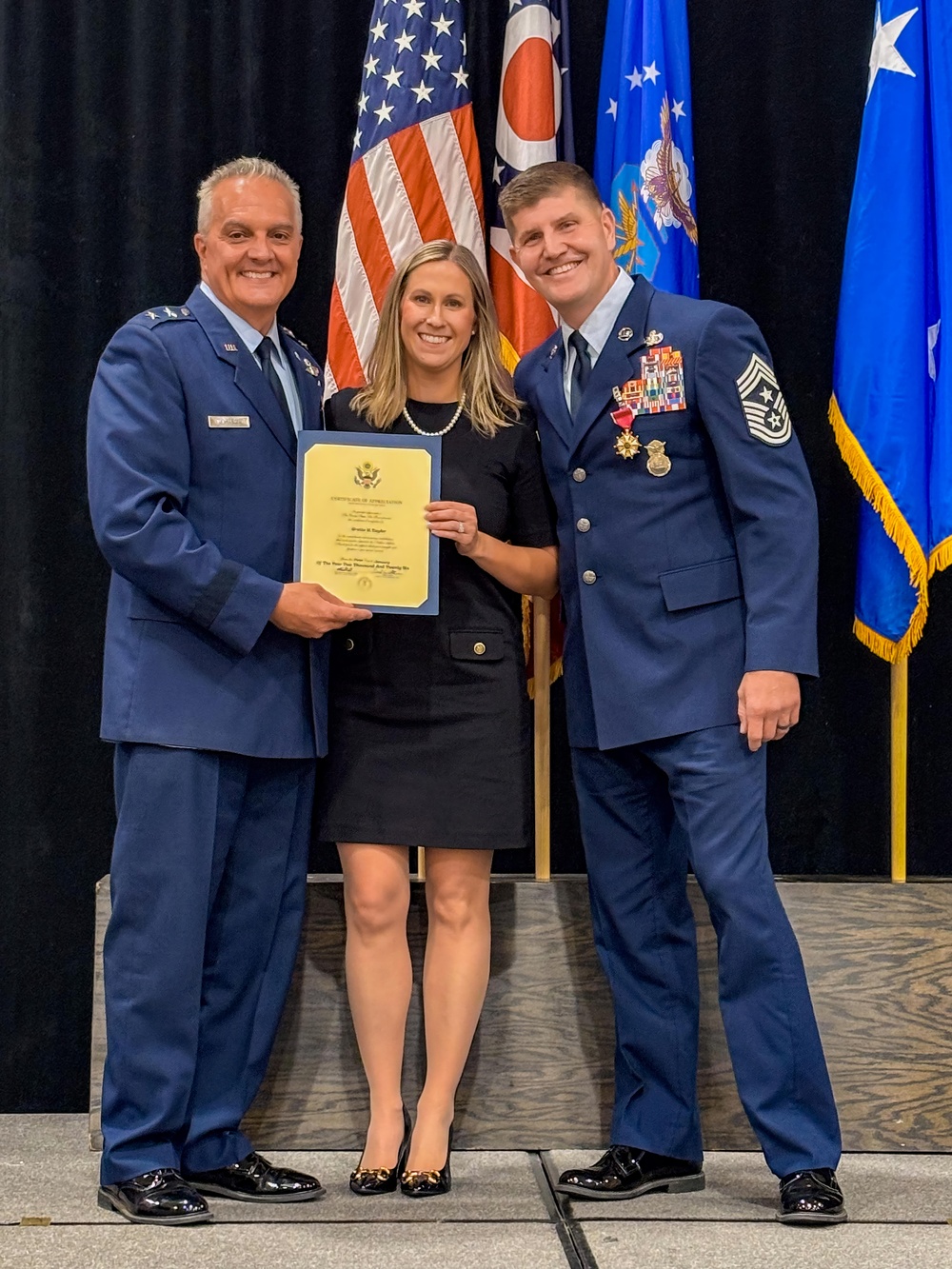 Ohio Air National Guard state command chief retires after 29 years