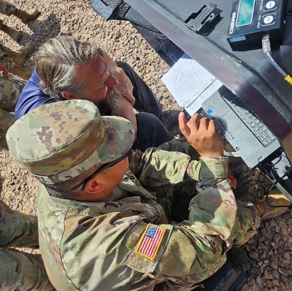 LARs and Soldiers train on Hawkeye III system