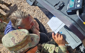 LARs and Soldiers train on Hawkeye III system