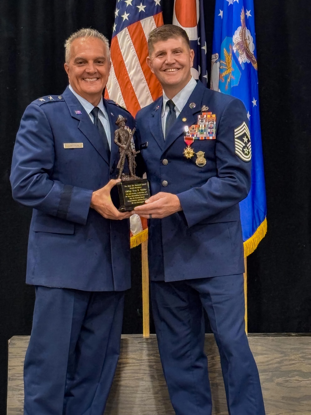 Ohio Air National Guard state command chief retires after 29 years