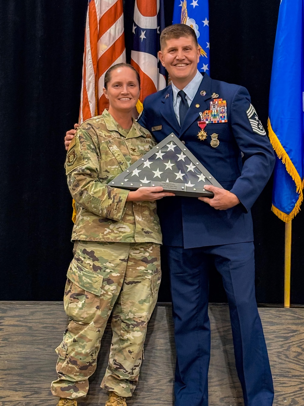 Ohio Air National Guard state command chief retires after 29 years