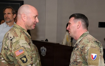 Congratulatory handshake