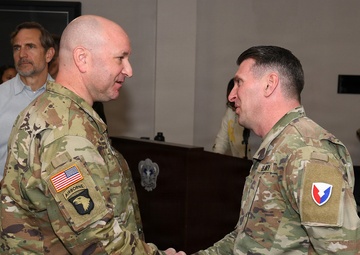 Congratulatory handshake