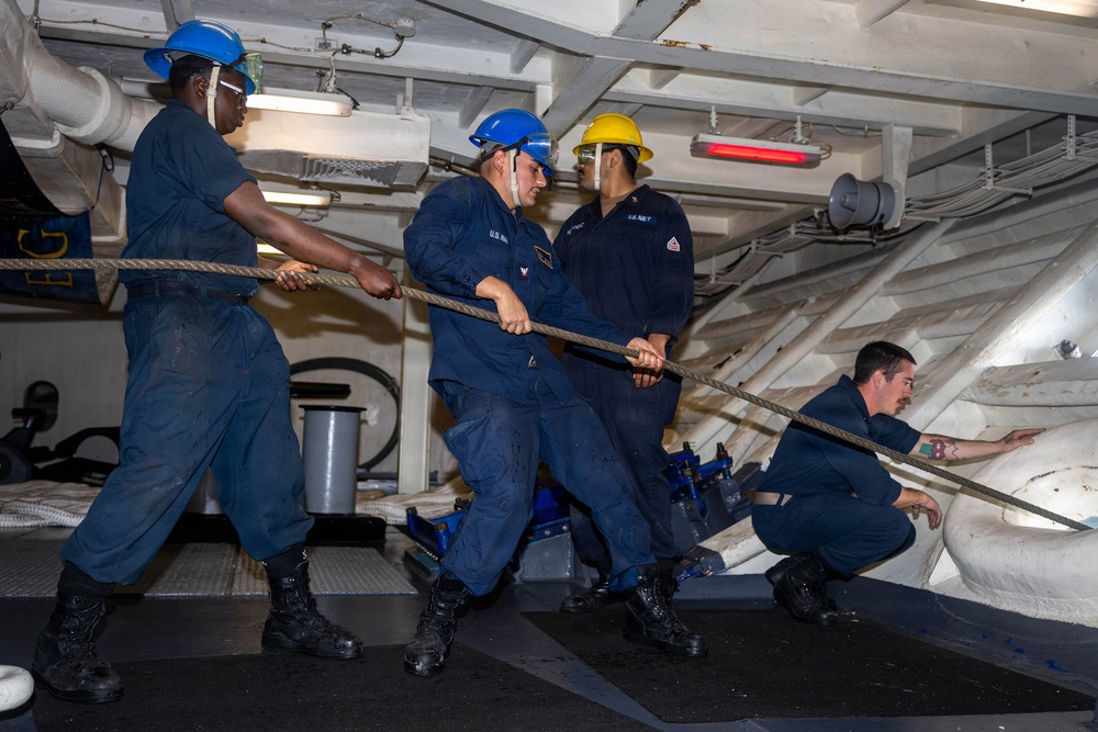 USS Gerald R. Ford (CVN 78) Departs St. Thomas, U.S. Virgin Islands