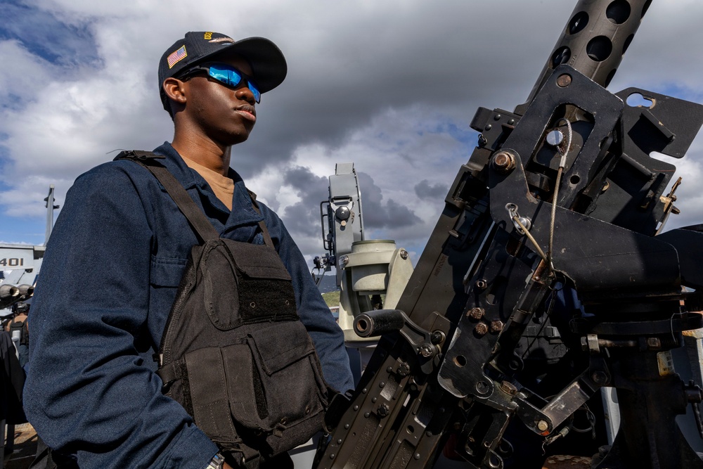 USS Gerald R. Ford (CVN 78) Departs St. Thomas, U.S. Virgin Islands