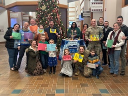 Hanukkah Menorah Lighting Brings Community Together at Fort Bragg