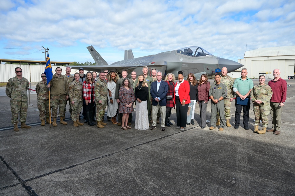 33 FW welcomes 2025 honorary commanders