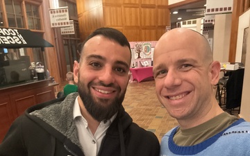 Hanukkah Menorah Lighting Brings Community Together at Fort Bragg