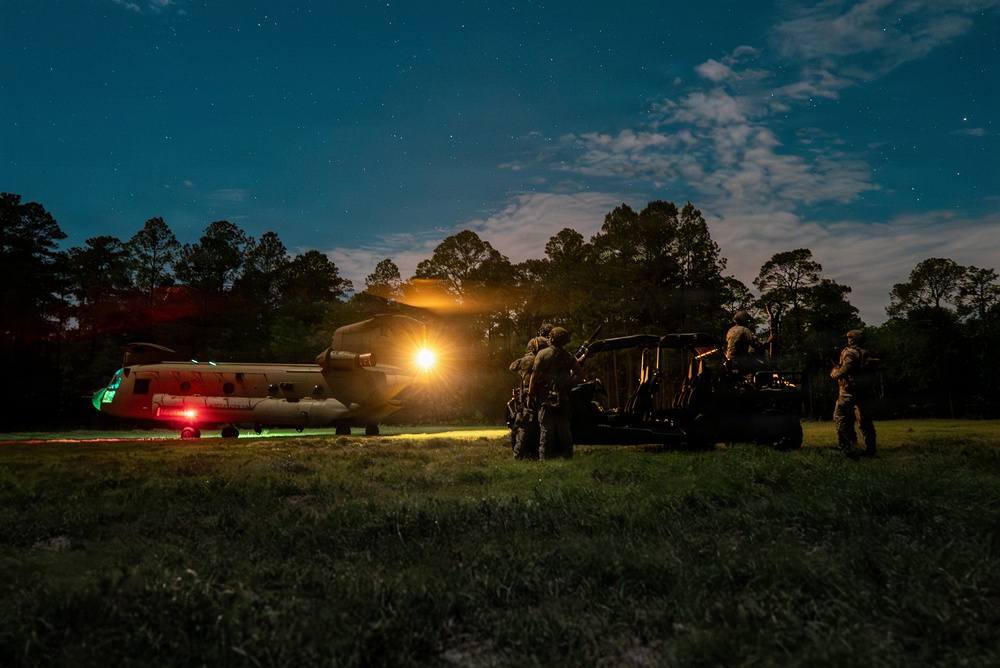 1st Ranger Battalion Sling Load Training