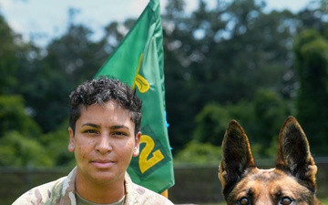 2d Military Working Dog Detachment Portrait