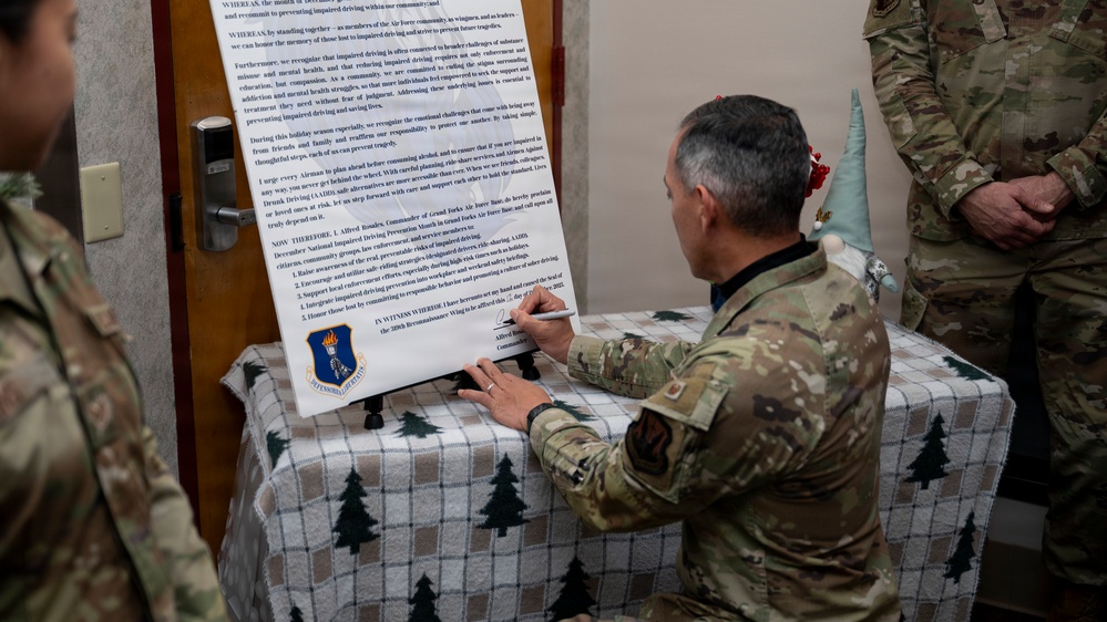 Grand Forks AFB observes National Impaired Driving Prevention Month