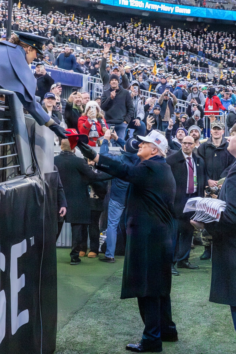 Army-Navy Game, President Trump, Have a Hat 2.0