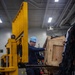 USS Theodore Roosevelt Forklift Operations