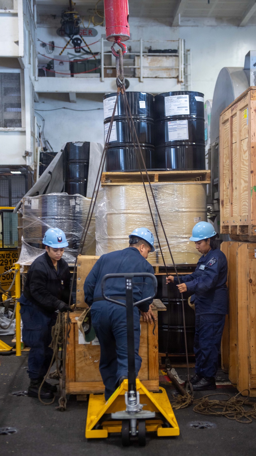 USS Theodore Roosevelt Stores Operations
