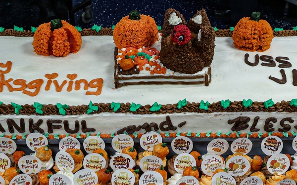 22nd MEU(SOC) | Thanksgiving Aboard USS Iwo Jima During Deployment