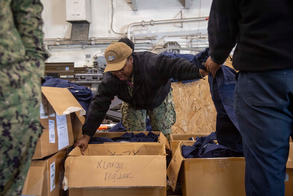 USS Theodore Roosevelt Uniform Issue