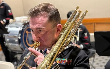 Welcome aboard to Navy Band Northeast, MU2 Sloan!