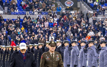 Army-Navy Game, President Trump, Going on a strole