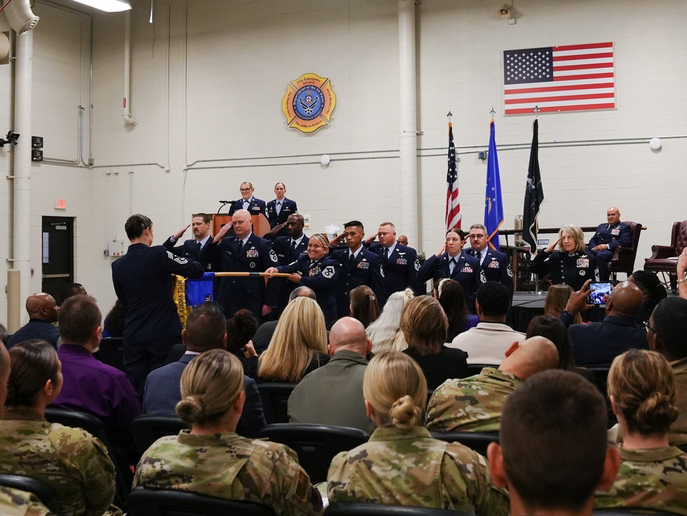 Retirement ceremony celebrates career of CMSgt Candi Schneider