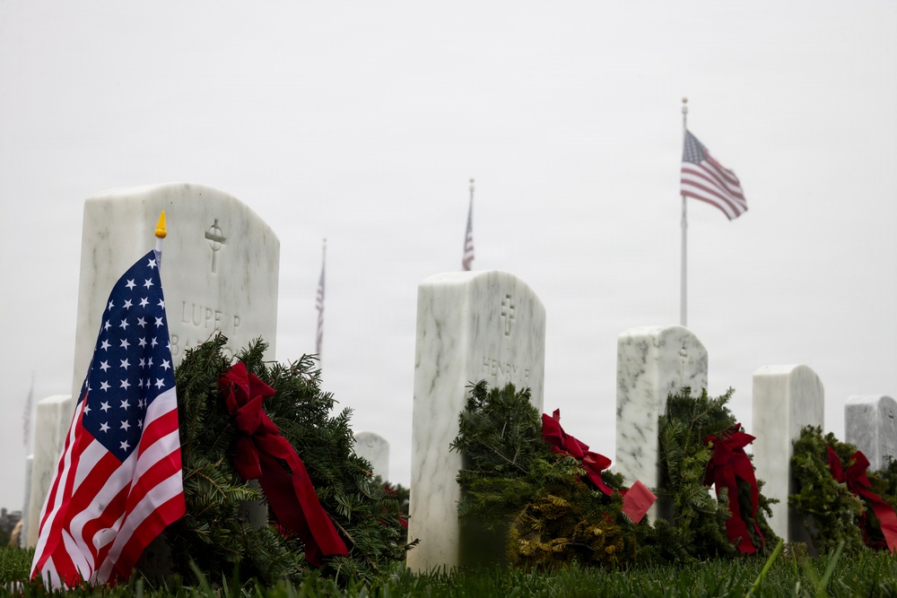 Wreaths Across America at Miramar National Cemetery 2025