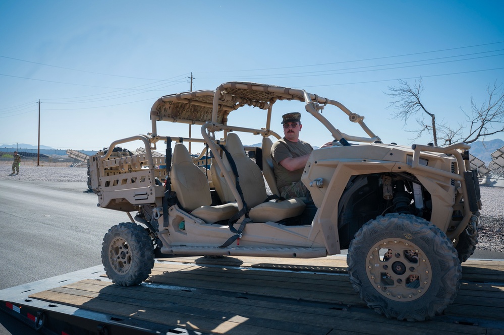 419th ground transportation Airmen shine at Nellis AFB