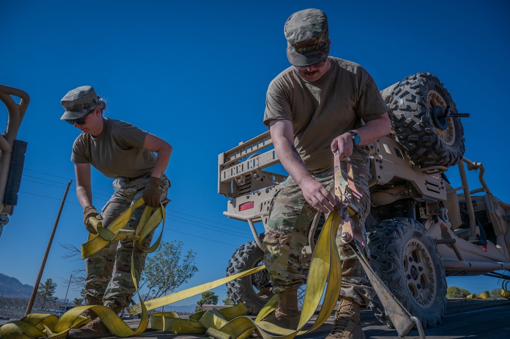 419th ground transportation Airmen shine at Nellis AFB