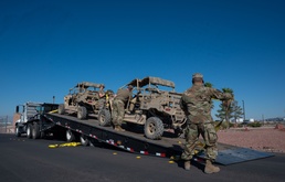 419th ground transportation Airmen shine at Nellis AFB