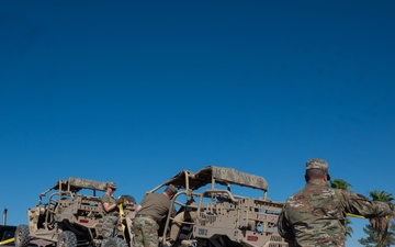 419th ground transportation Airmen shine at Nellis AFB