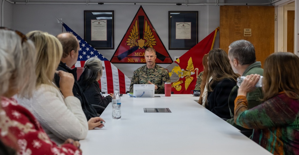 Onslow County Chamber of Commerce visits MCB Camp Lejeune and MCAS New River