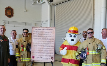 Creech AFB promotes fire safety during Fire Prevention Month
