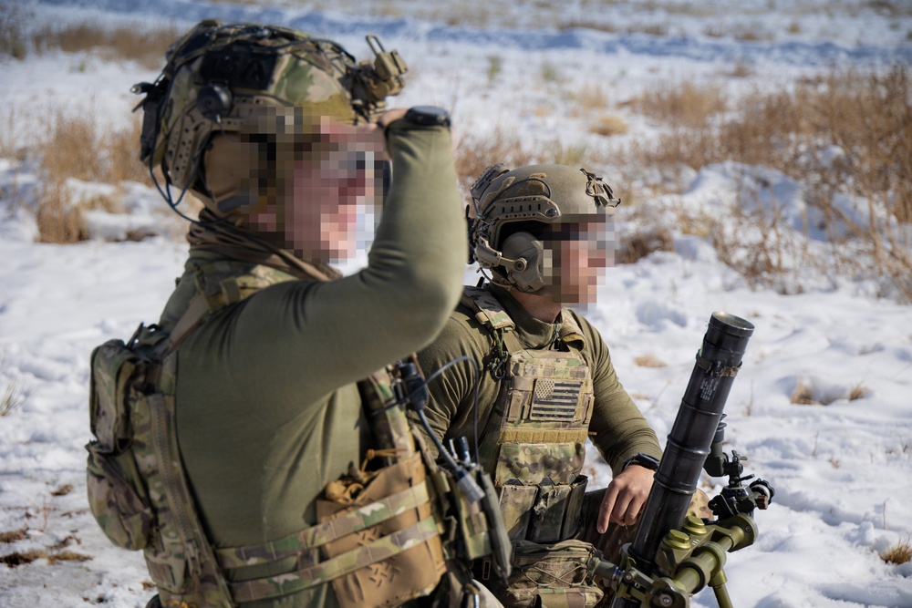 10th Special Forces Group (Airborne) mortar training