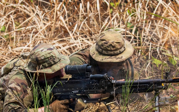 27th Infantry Regiments Trains in Malaysia during Exercise Keris Strike