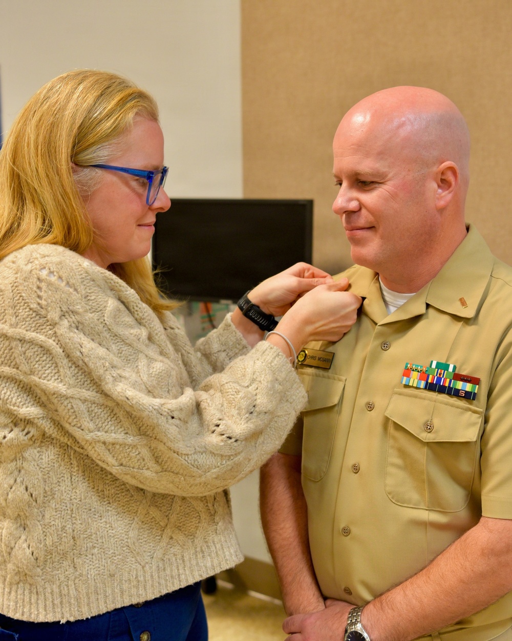 LTJG Christopher McGann promoted