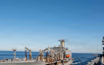 USS Boxer RAS with USNS Patuxent