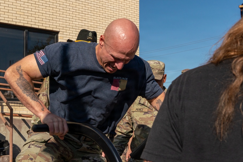 Troopers take on the Blackjack Challenge