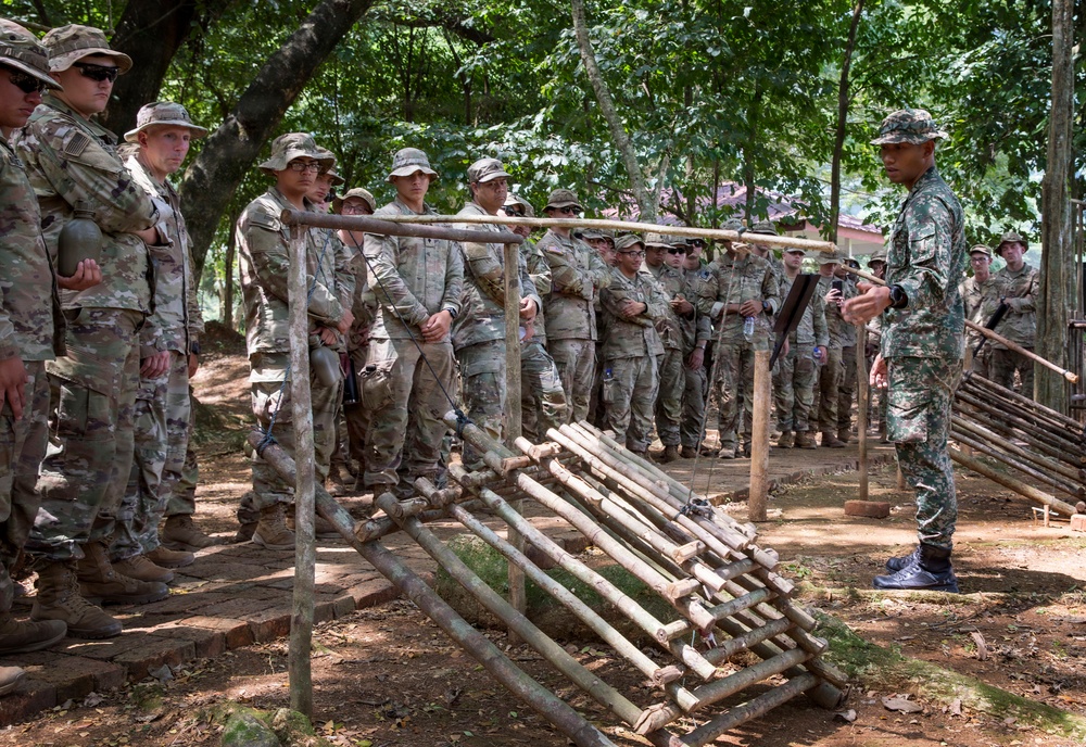 27th Infantry Regiment conducts jungle survival training in Malaysia