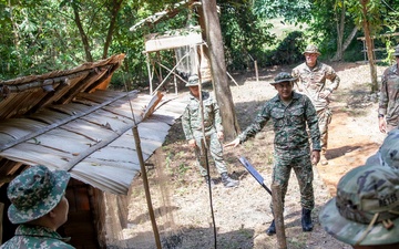 27th Infantry Regiment conducts jungle survival training in Malaysia