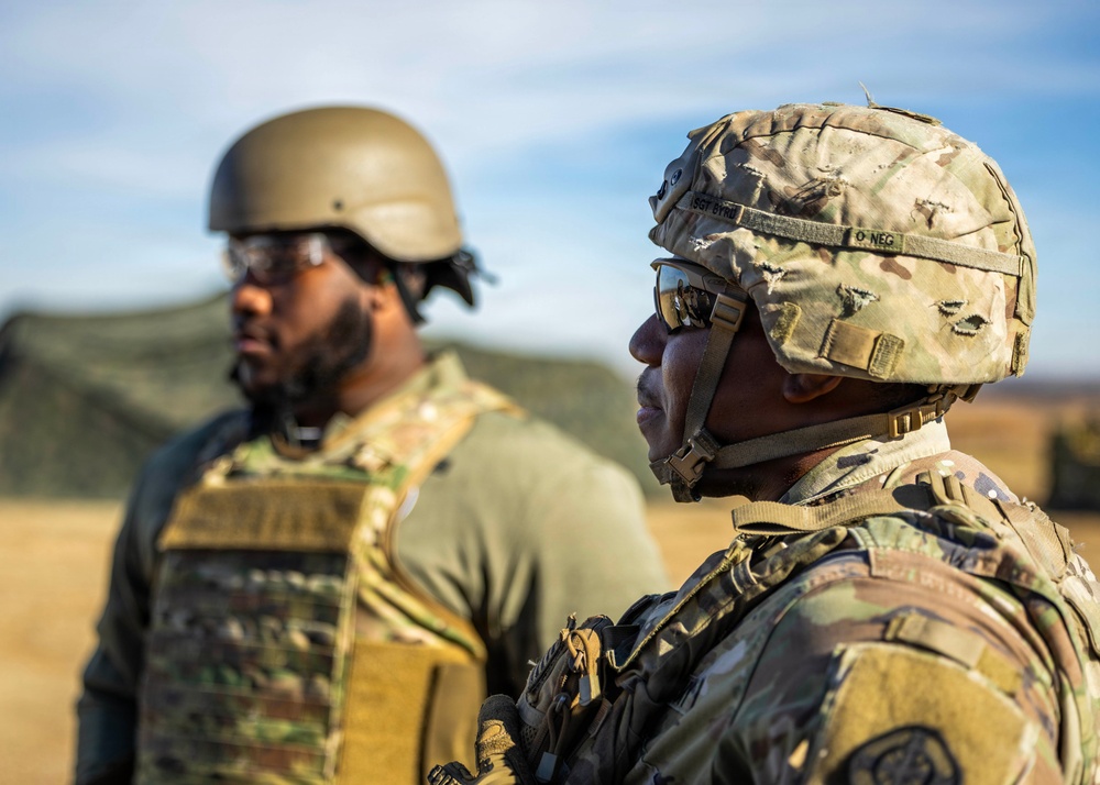 Dallas Cowboys Players and Cheerleaders Visit Fort Sill