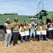 Dallas Cowboys Players and Cheerleaders Visit Fort Sill